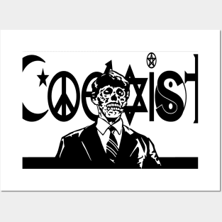 They Live Coexist Mash-Up Posters and Art